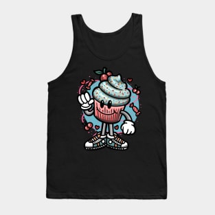 Cartoon Aesthetic Muffin Tank Top